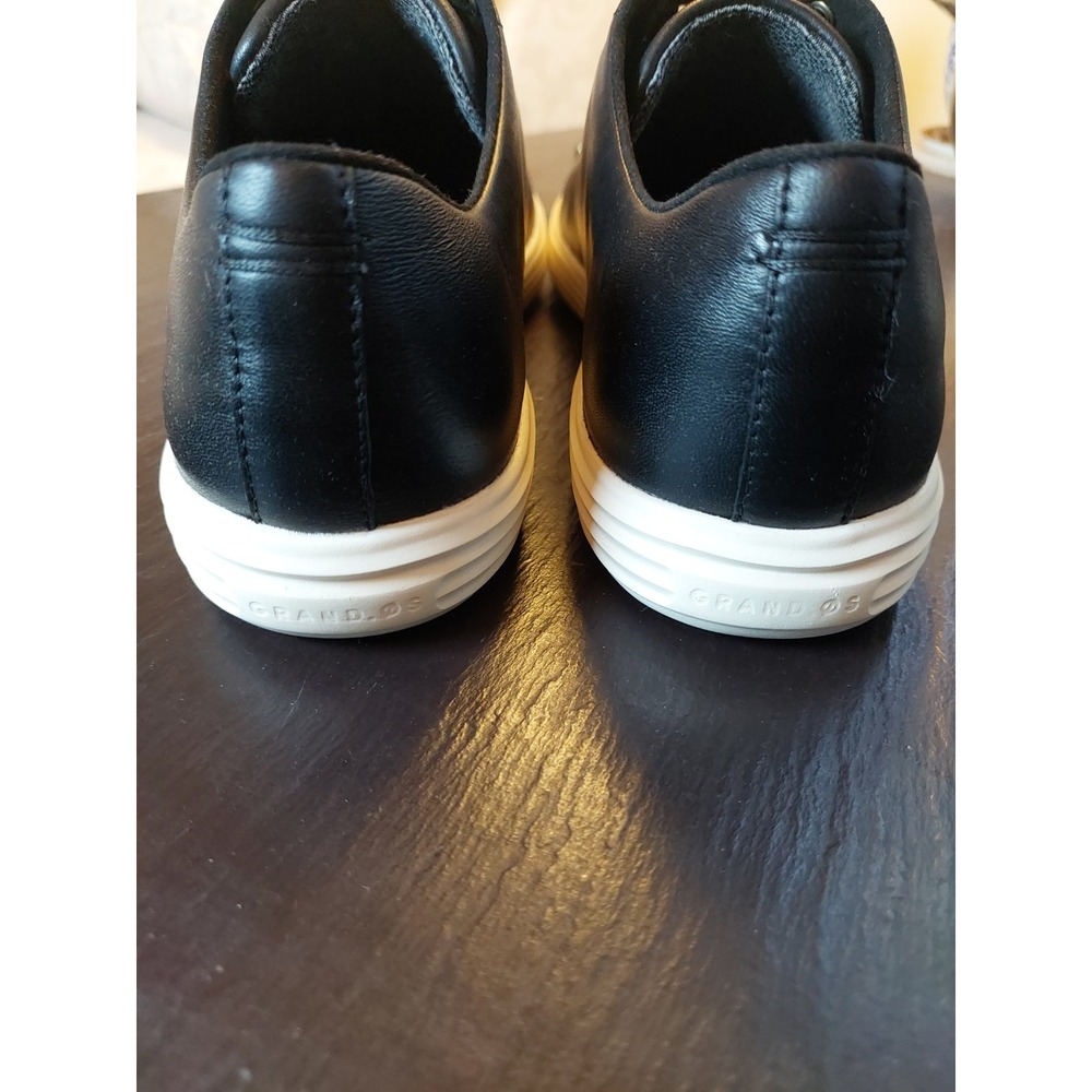 Cole Haan Men's Grand Crosscourt II Black Leather Sneakers US 9.5M NEW! C27974 - Picture 6 of 10